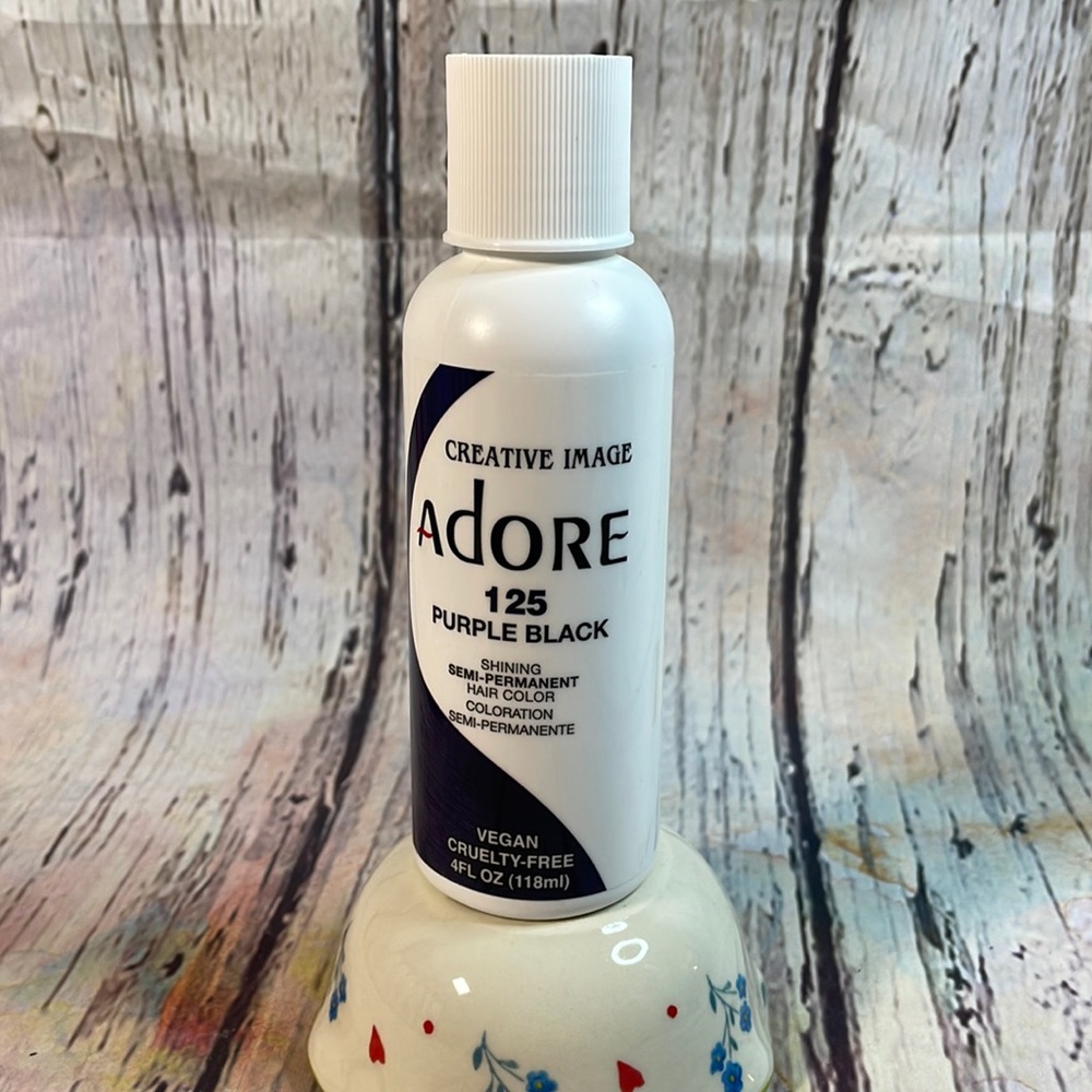 Adore Purple Black 125 Semi-Permanent Hair Color